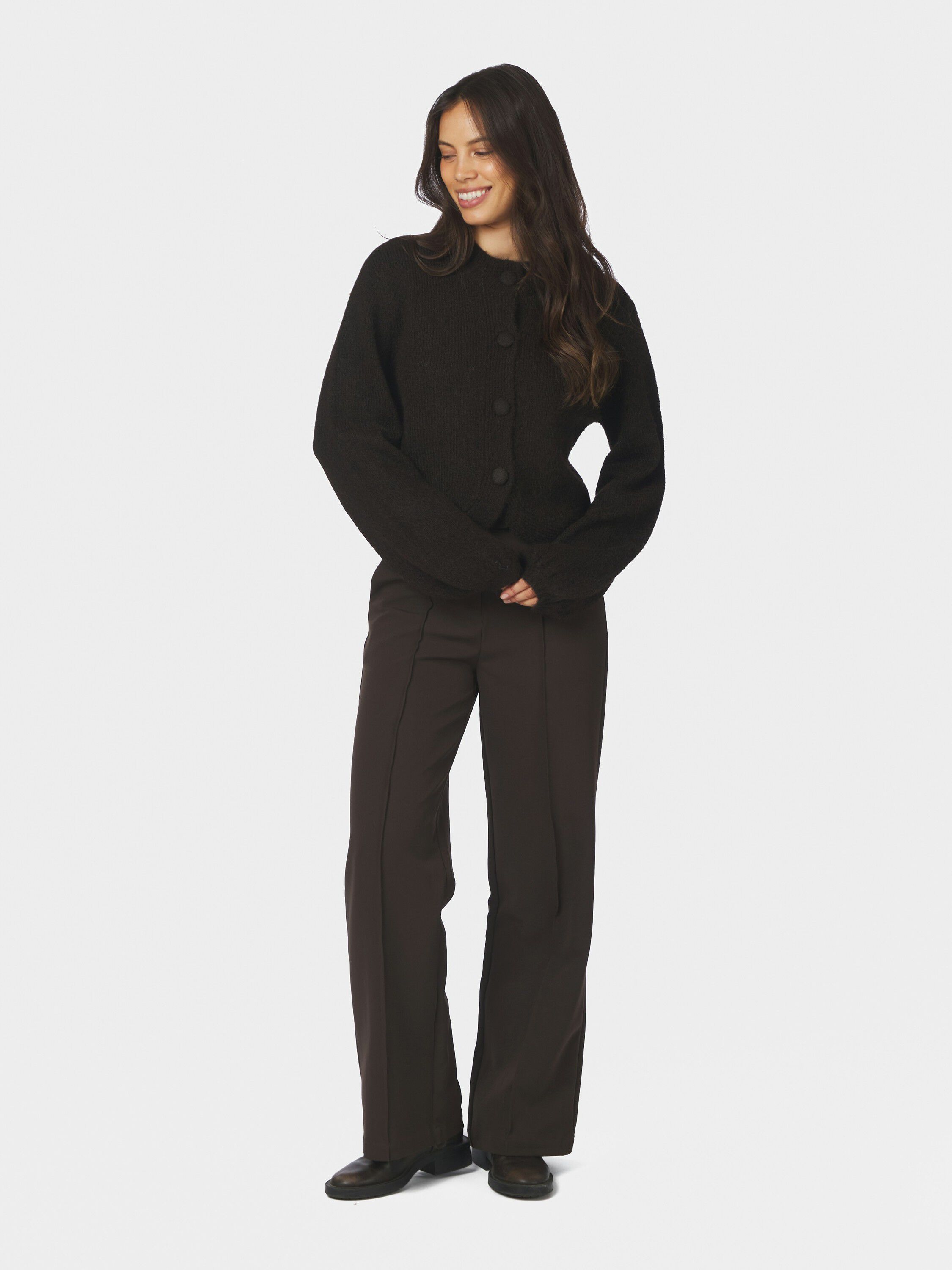 Gio Fluffy Knit Cardigan