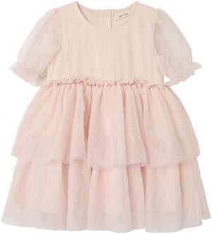 NMFFRILLA SS LOOSE TULLE DRESS LIL