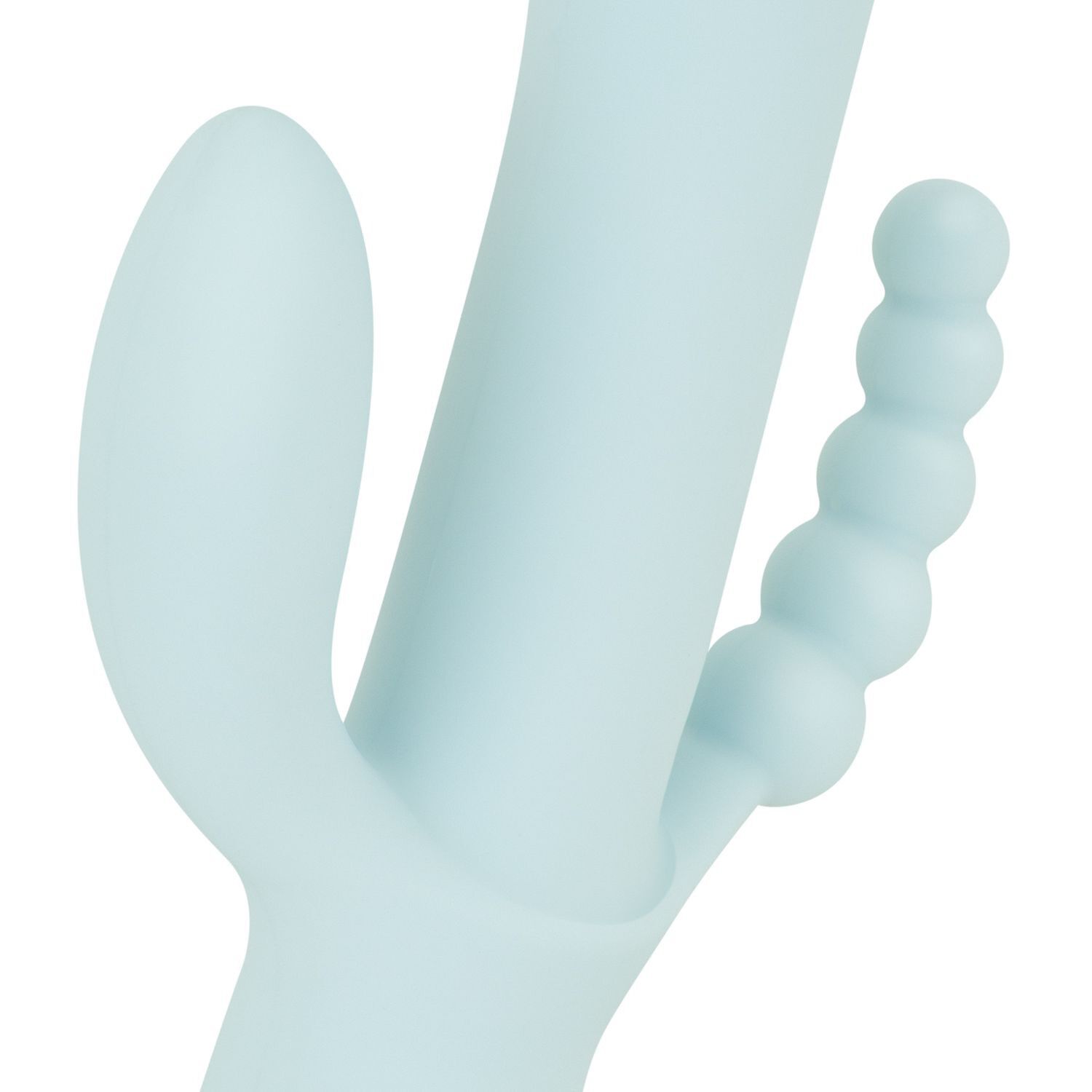Good Vibes Only Soft Silicone Rotating Triple Rabbit Vibrato