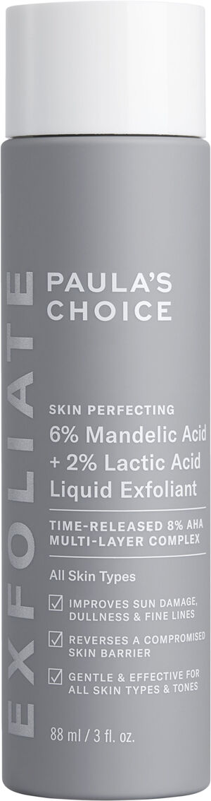 Skin Perfecting 6% Mandelic Acid + 2% Lactic Acid Liquid Exfoliator
