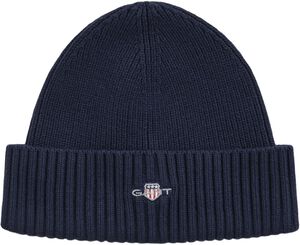 COTTON BLEND LOGO BEANIE