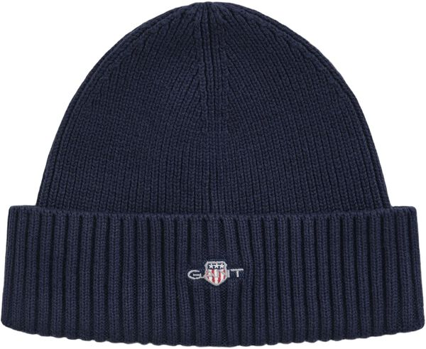 COTTON BLEND LOGO BEANIE