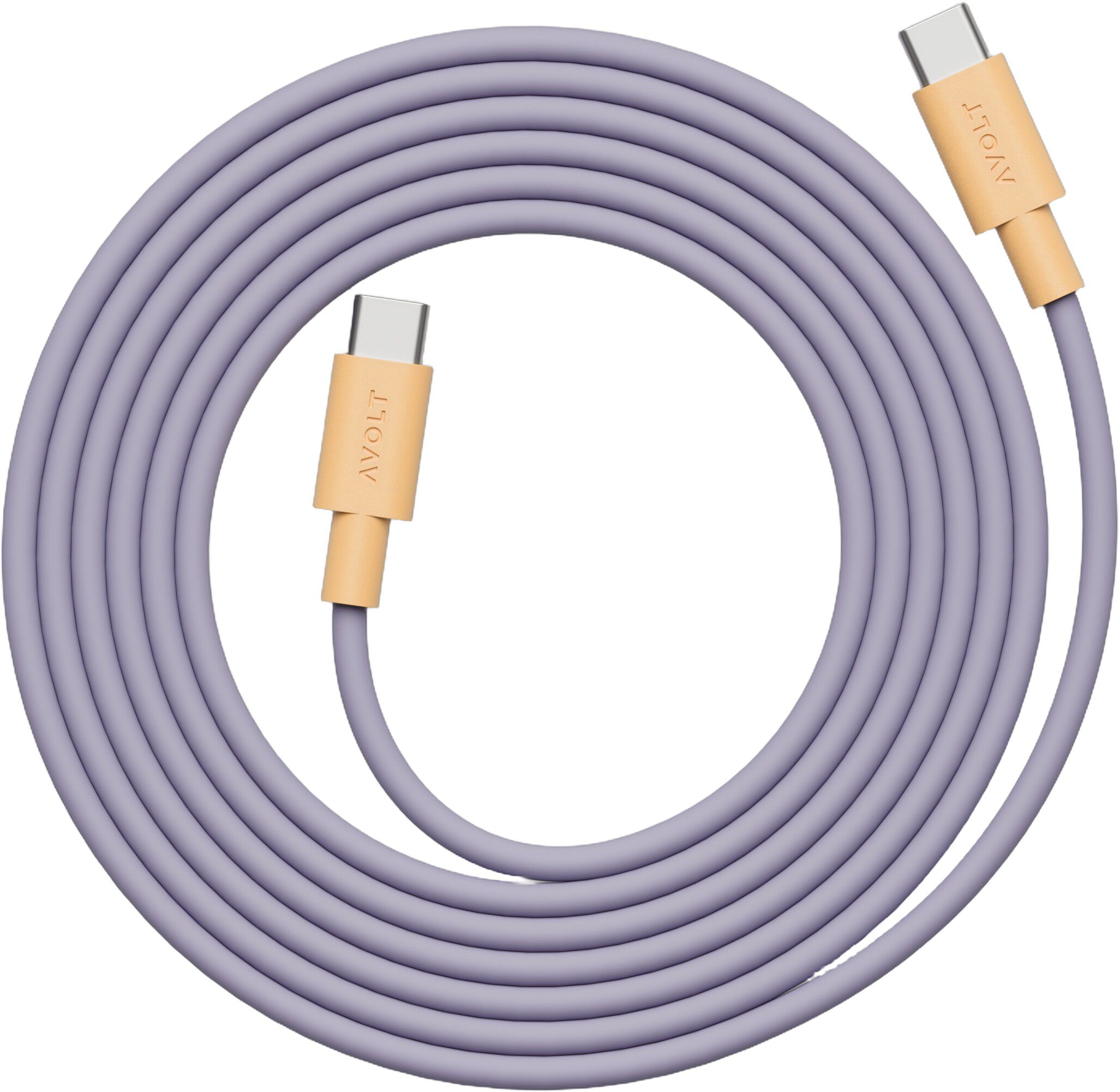 Cable 1 - USB-C to USB-C Bauhaus - Lavender Glow