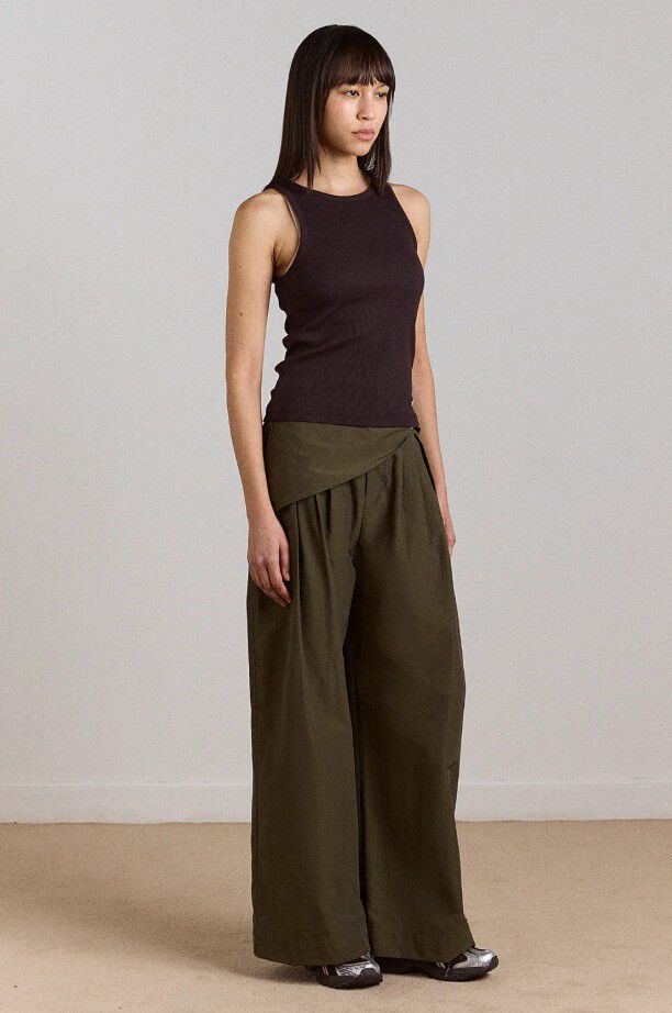 FABIA TROUSER - KHAKI