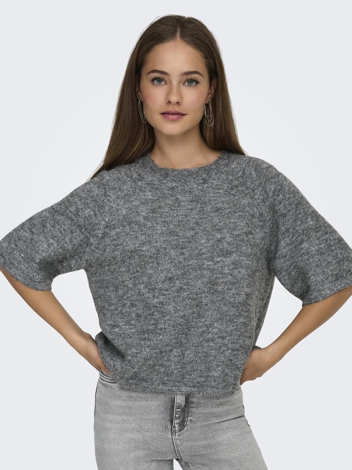 ONLAZU 2/4 RAGLAN O-NECK KNT