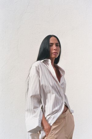 Medley stripe oversized shirt - Bob