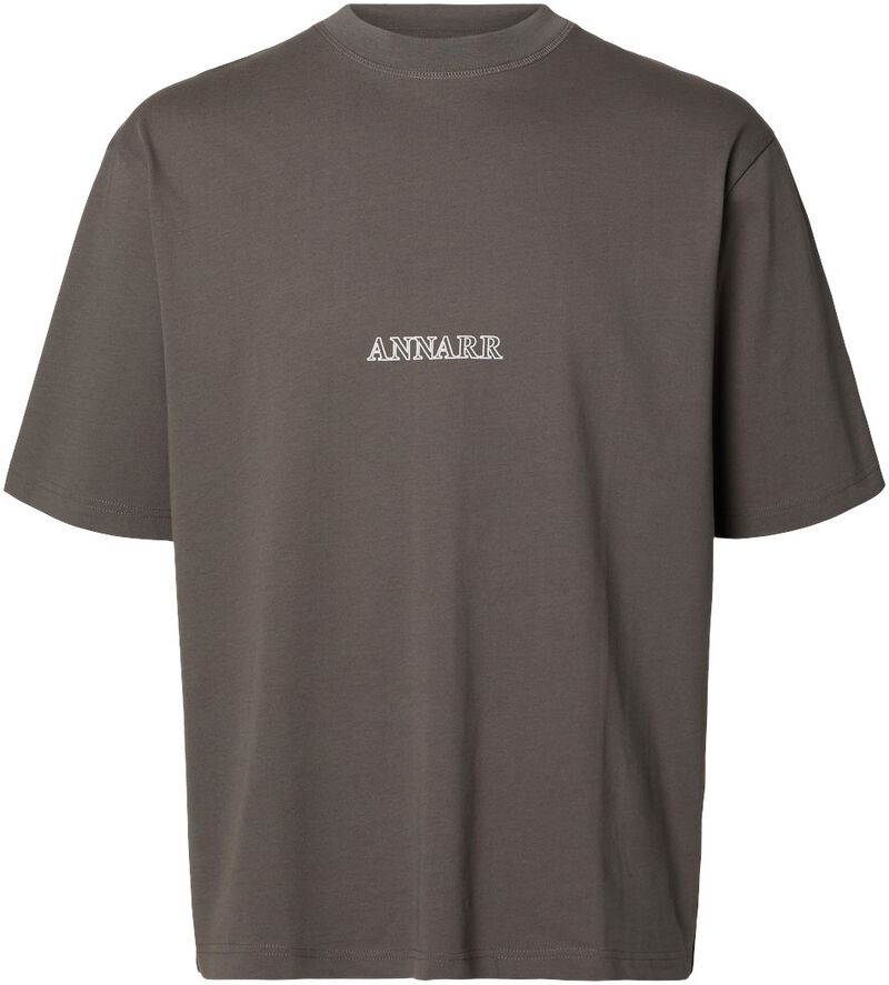 Anrokholm Logo Ss O-Neck Tee