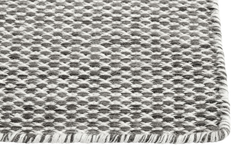 Moiré Kelim-140 x 200-Grey