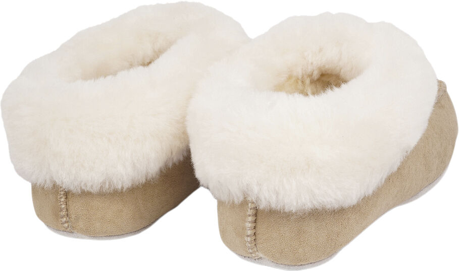 API - DOUBLE FACED SHEARLING HIGH SLIPPERS
