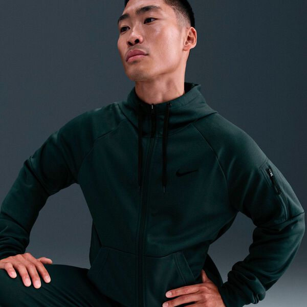Therma-Fit Full-Zip Fitness hættetrøje