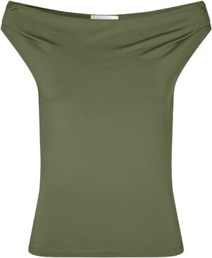 HimaMD off-shoulder top