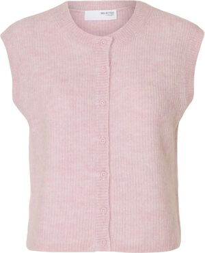 SLFLULU SL BUTTON O-NECK VEST EX