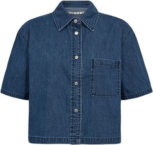 IVY-Malika Uta Oversize Shirt Mid Blue