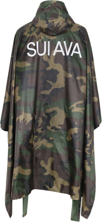 Camou Rain Poncho