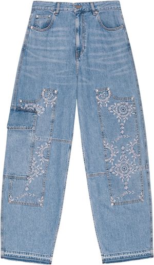 Broderie Anglaise Denim Carpenter J