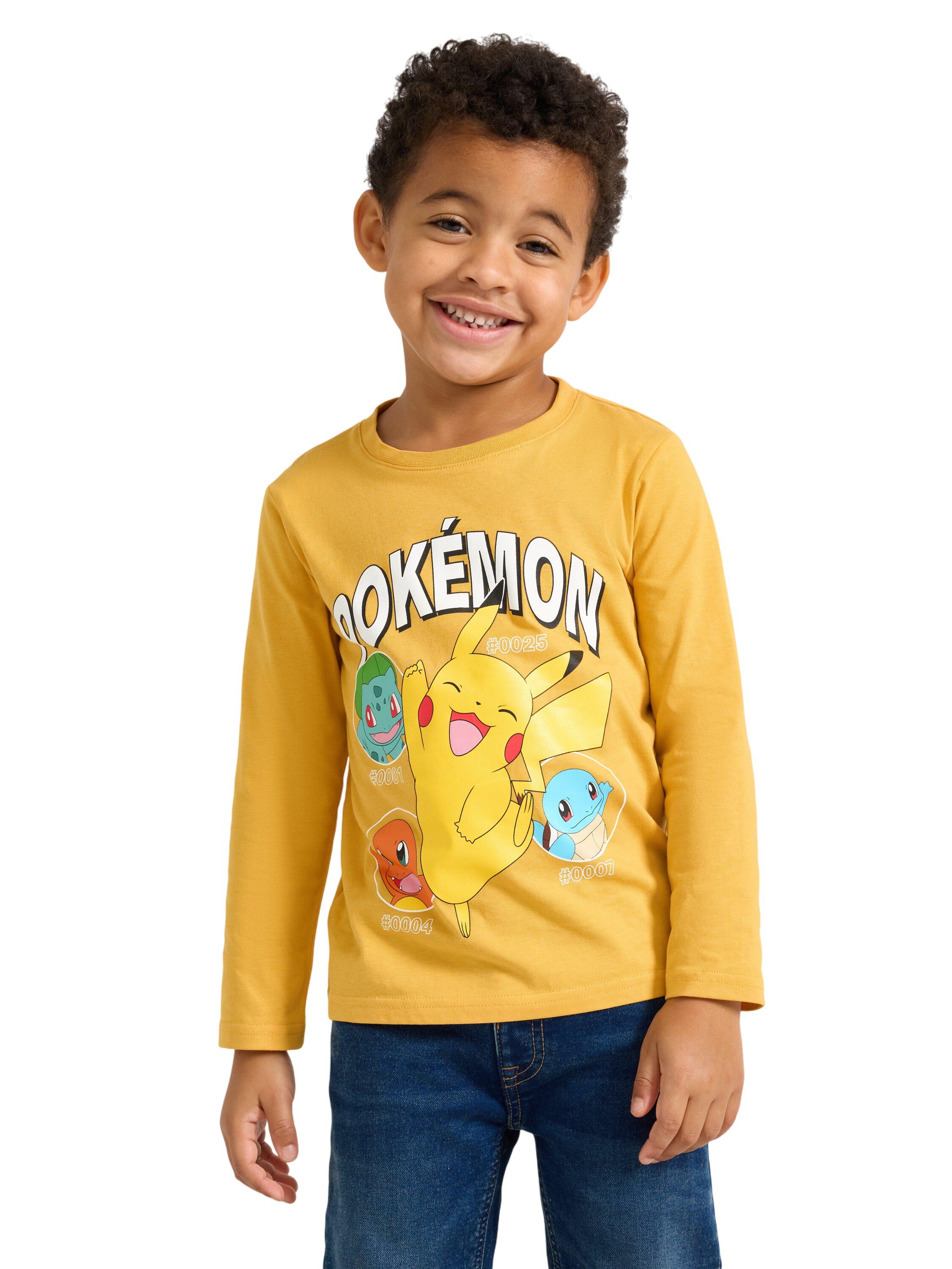 Soft long-sleeved top with a Pok&eacute;mo