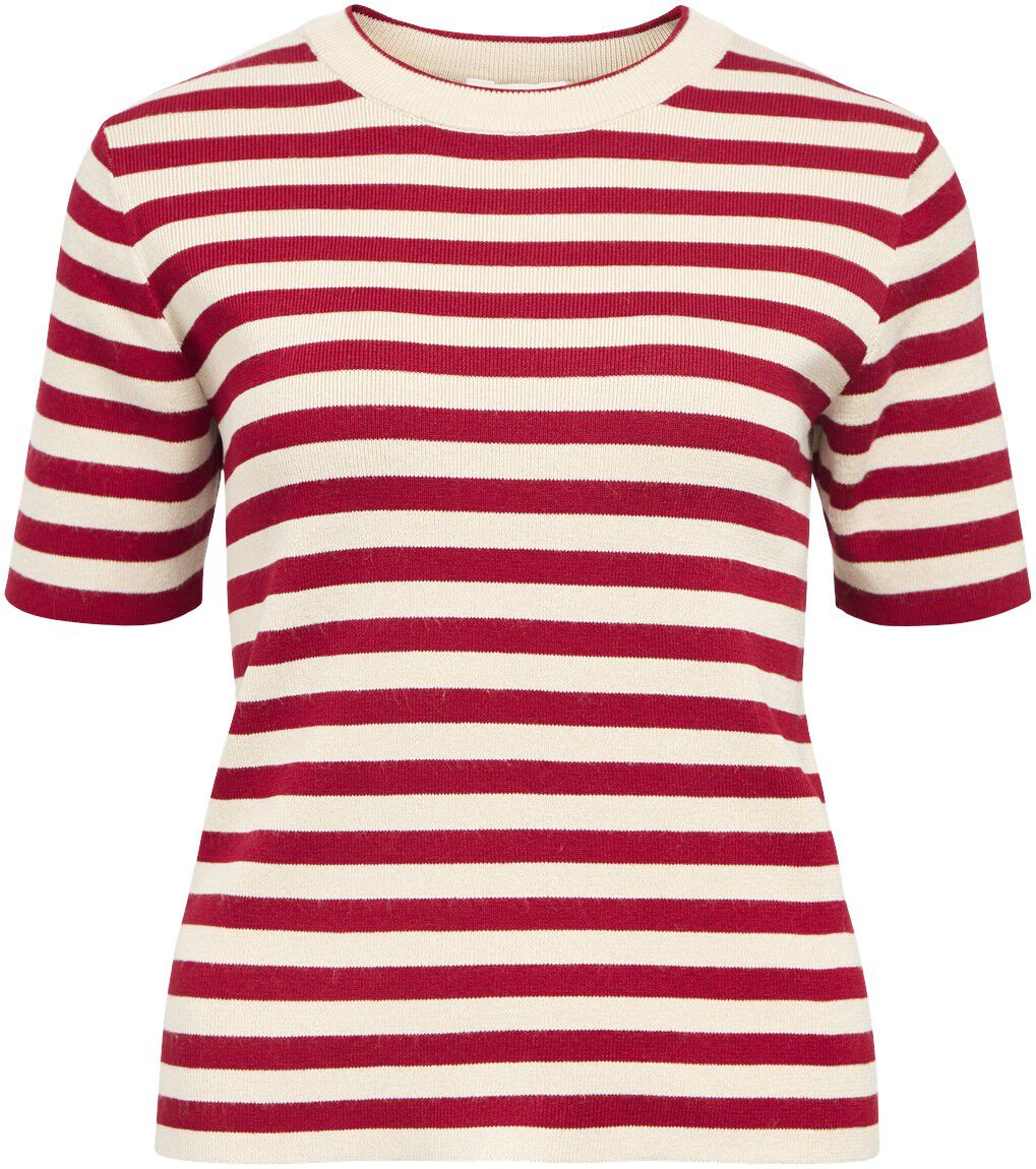 OBJESTER S/S NEW KNIT PULLOVER NOOS