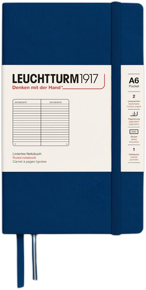 LT1917 Notebook hardcover linjeret 185s