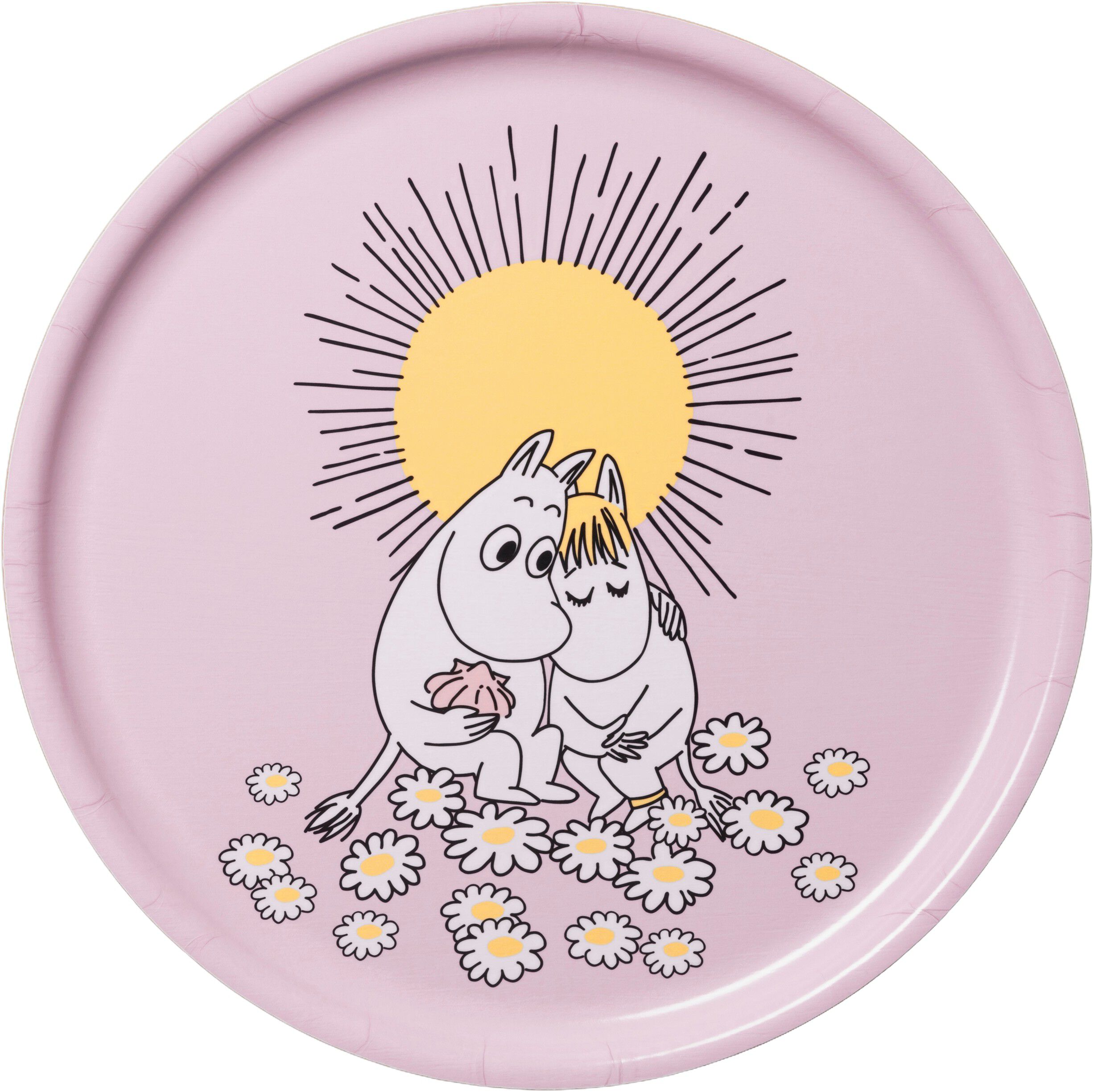 Moomin tray 35cm Sweethearts