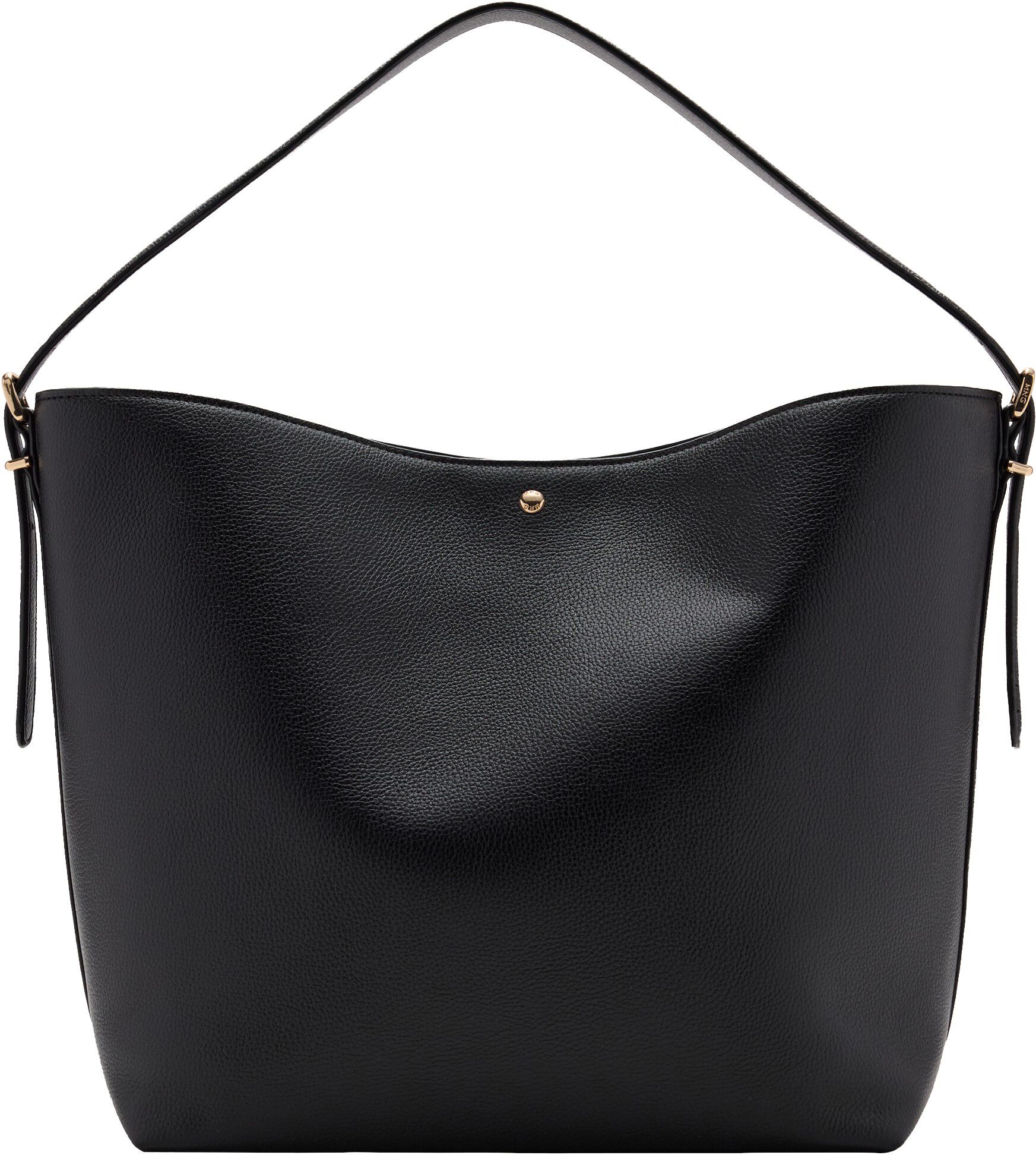 Bucket bag with buckle