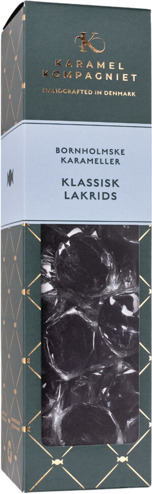 Klassisk lakrids elegance