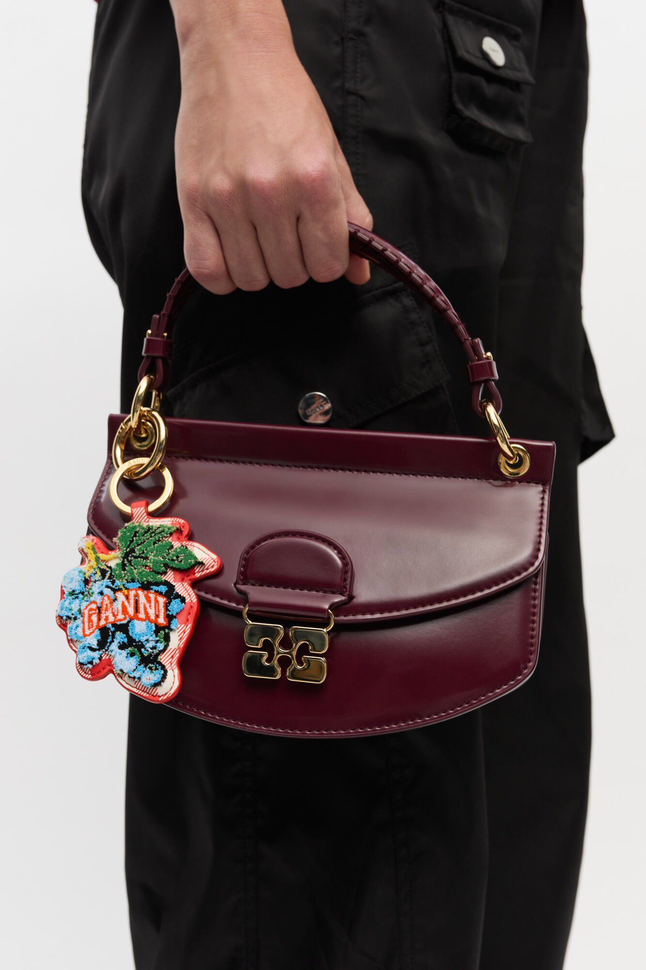 Grape Keyring Velvet