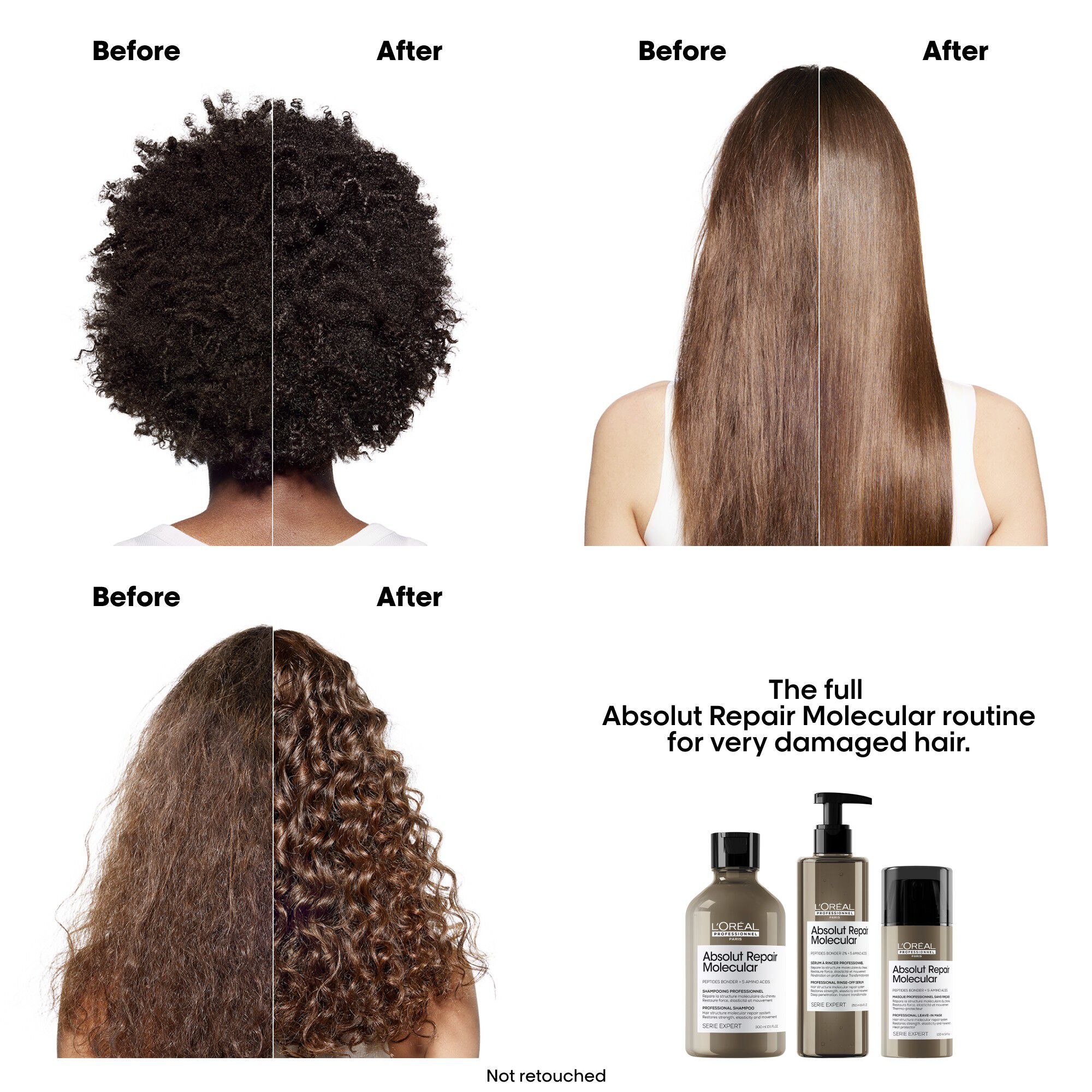 L'Or&eacute;al Professionnel Absolut Repair Molecular Shampoo 300ml