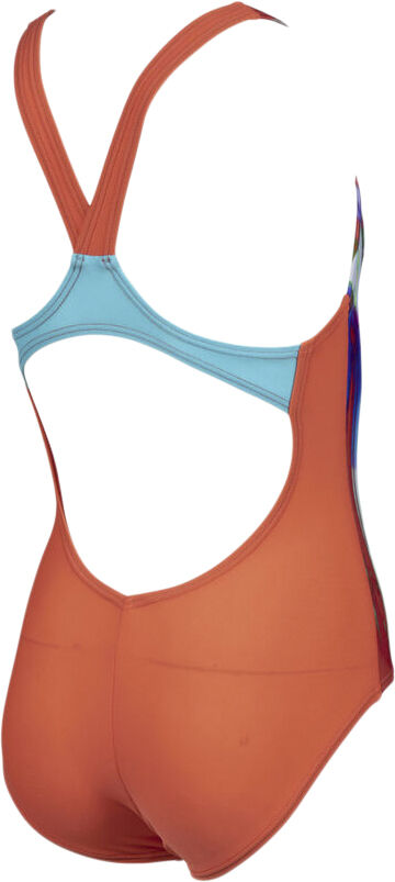 Colour Bleeding V-Back one piece badedragt