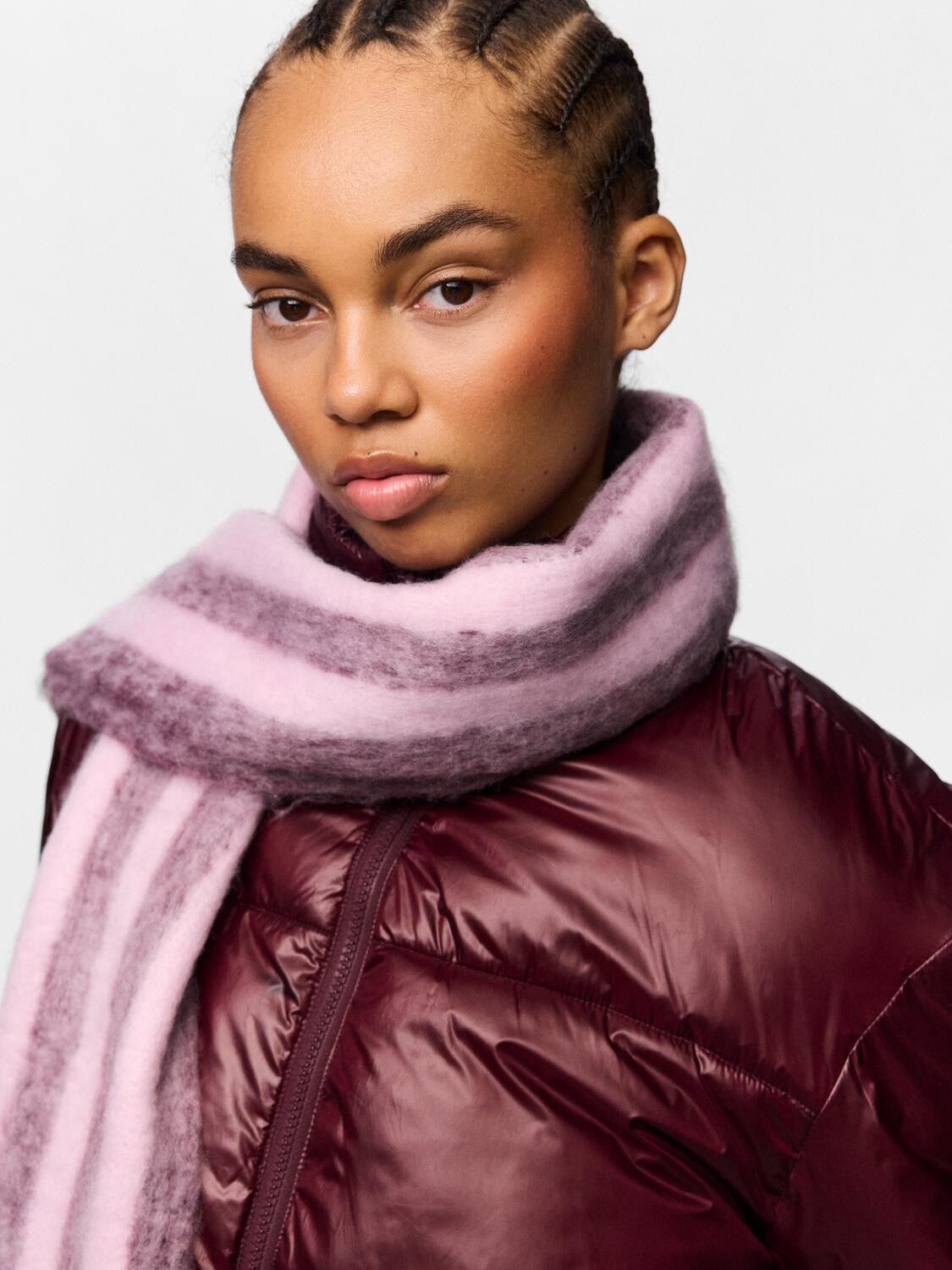 PCBEA NARROW LONG SCARF NOOS BC