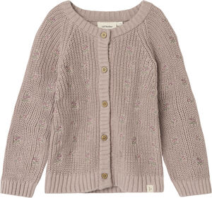 NMFEMLEN EMB AO LS KNIT CARD LIL