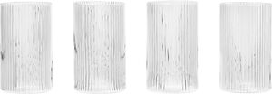 Ripple Verrines - Set of 4 - Clear