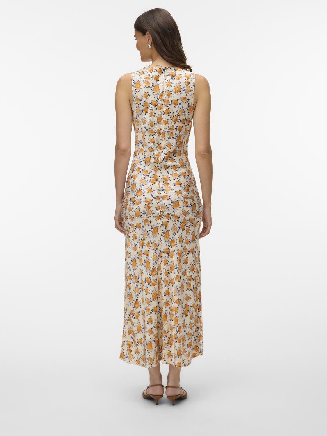 AWAVILDA SL V-NECK 7/8 DRESS