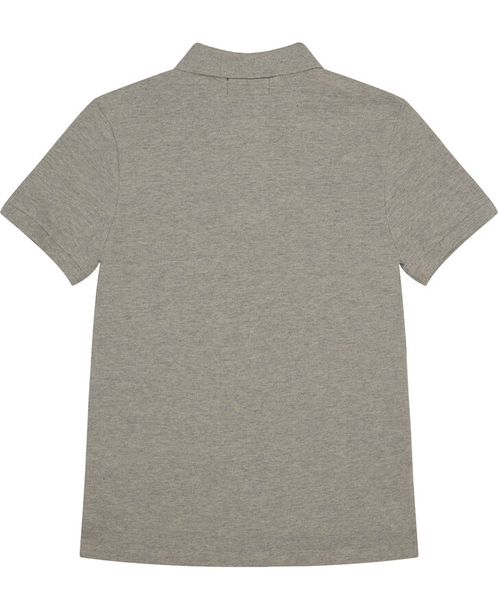 Slim Fit Cotton Mesh Polo Shirt KIDS