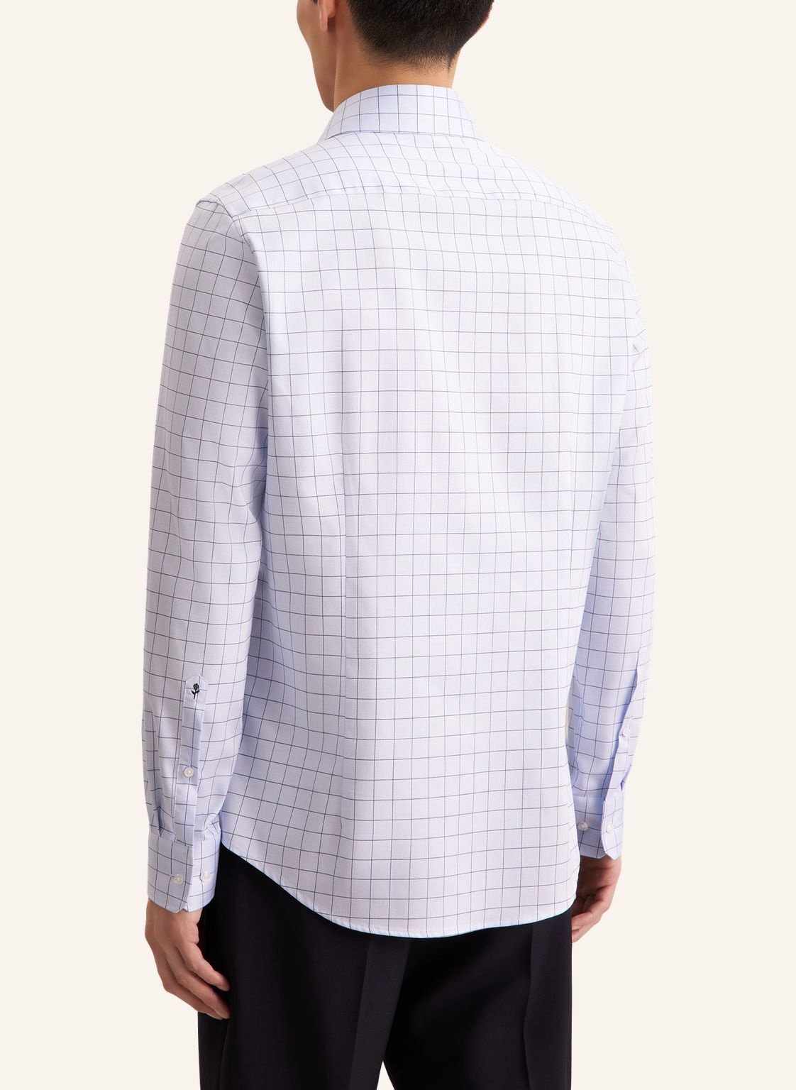 Business shirt Slim 1/1 Kent-Collar Check