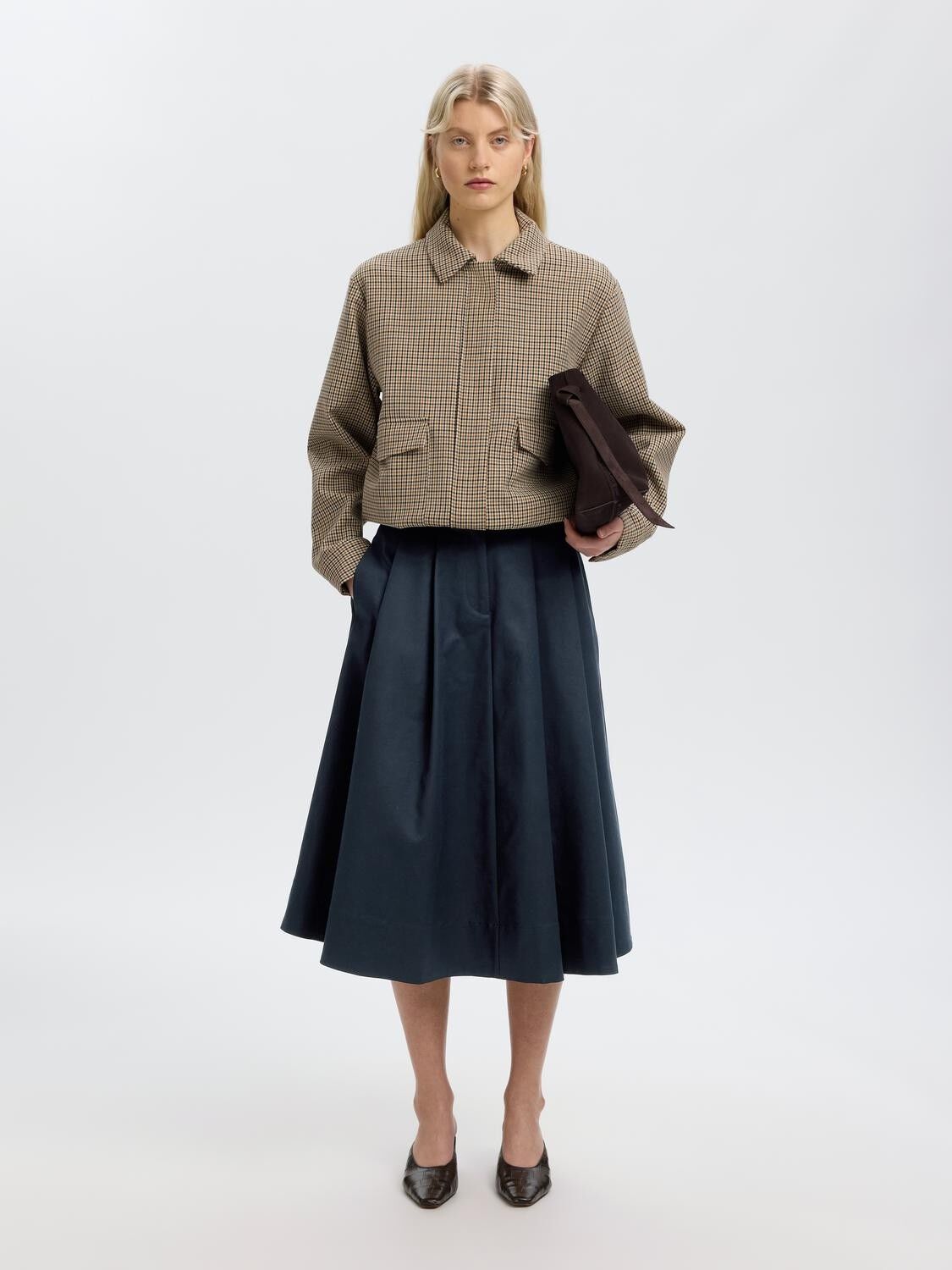 Slwheather Hw Midi Skirt