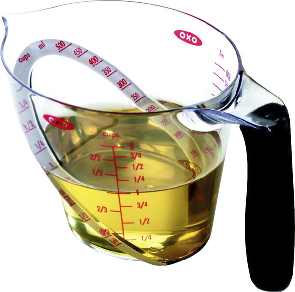 Decilitermål, 1/2 l.