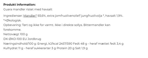 Mandler-Havsalt, ØKO