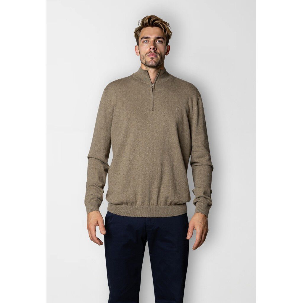 Claude half zip knit