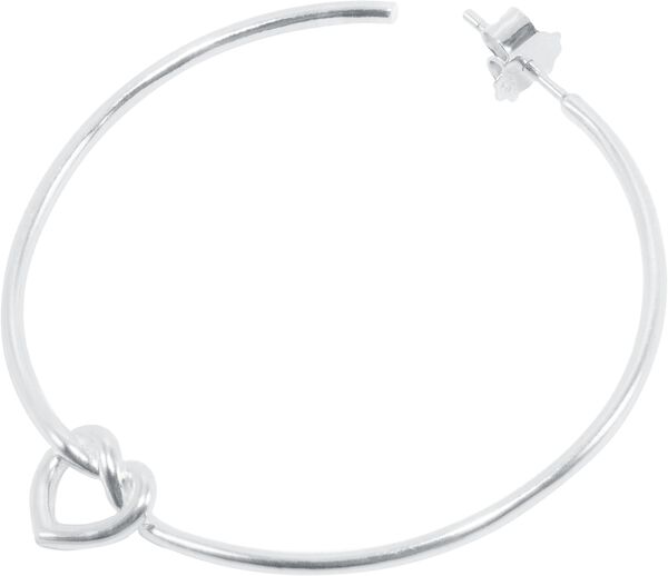 Big Tied Heart Hoop