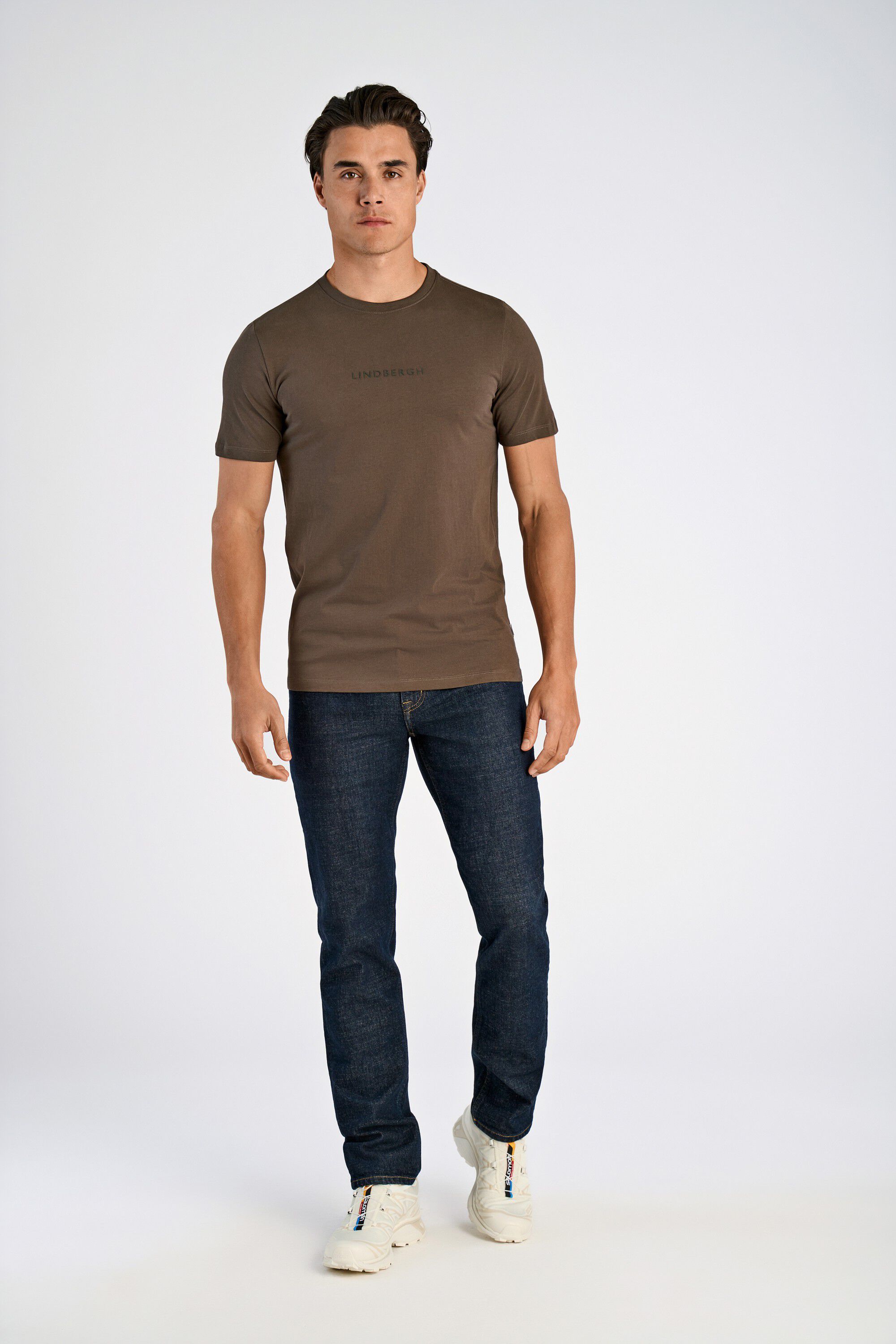 Lindbergh print tee S/S