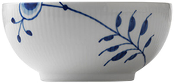 Blå Mega Riflet 73 cl. skål