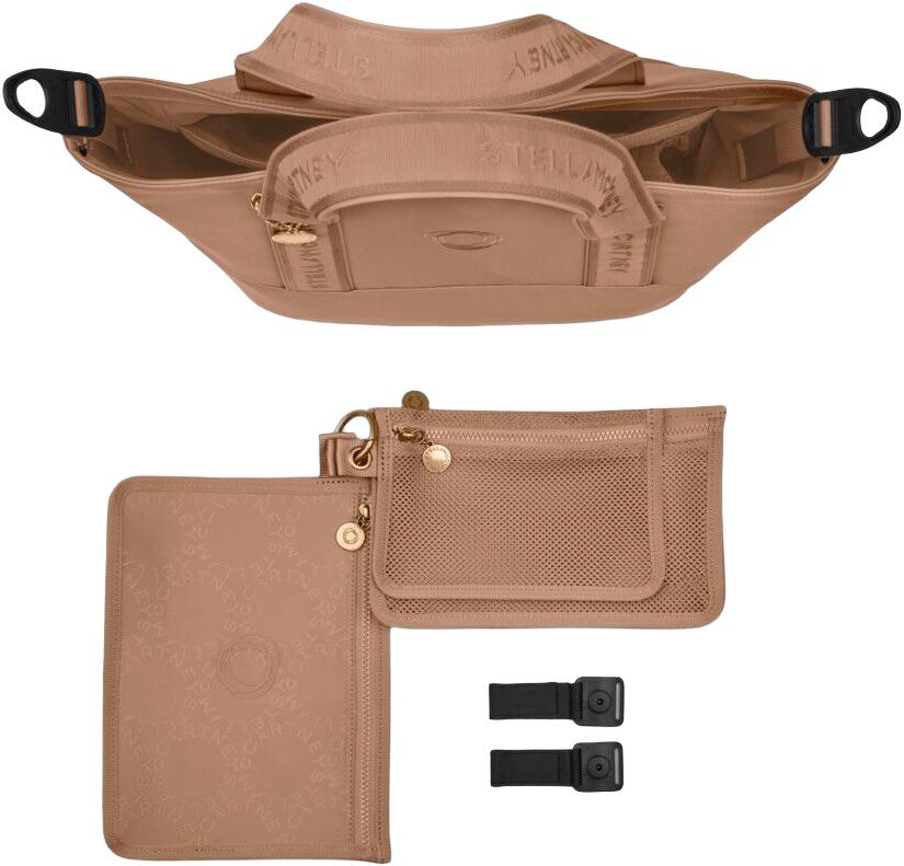 Bugaboo X StellaMcCartney tote bag Tobacco Brown