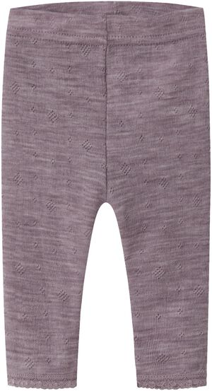 NBFWANG WOOL NEEDLE LEGGING SOLID N
