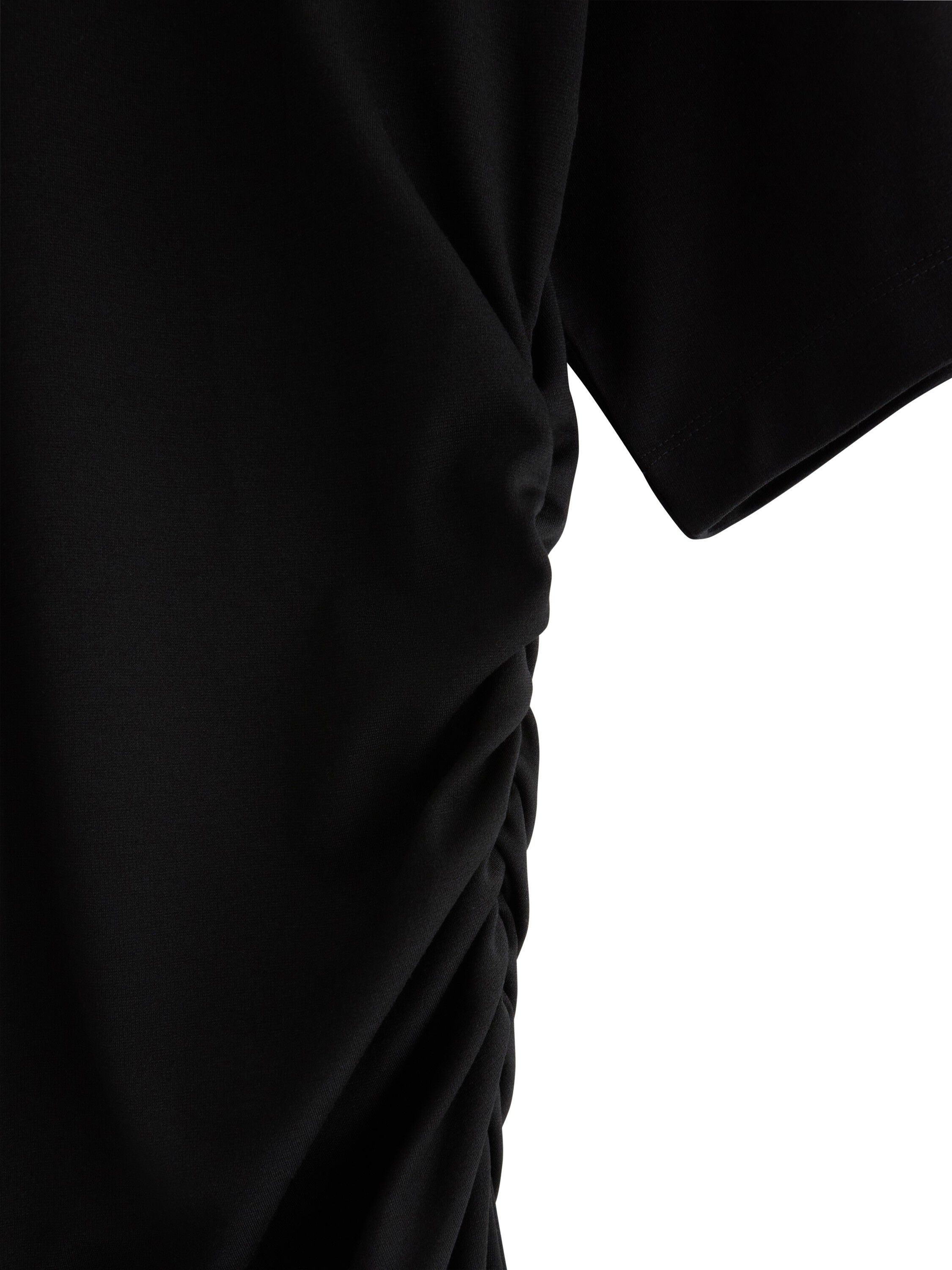 Soft midi dress in jersey with shor