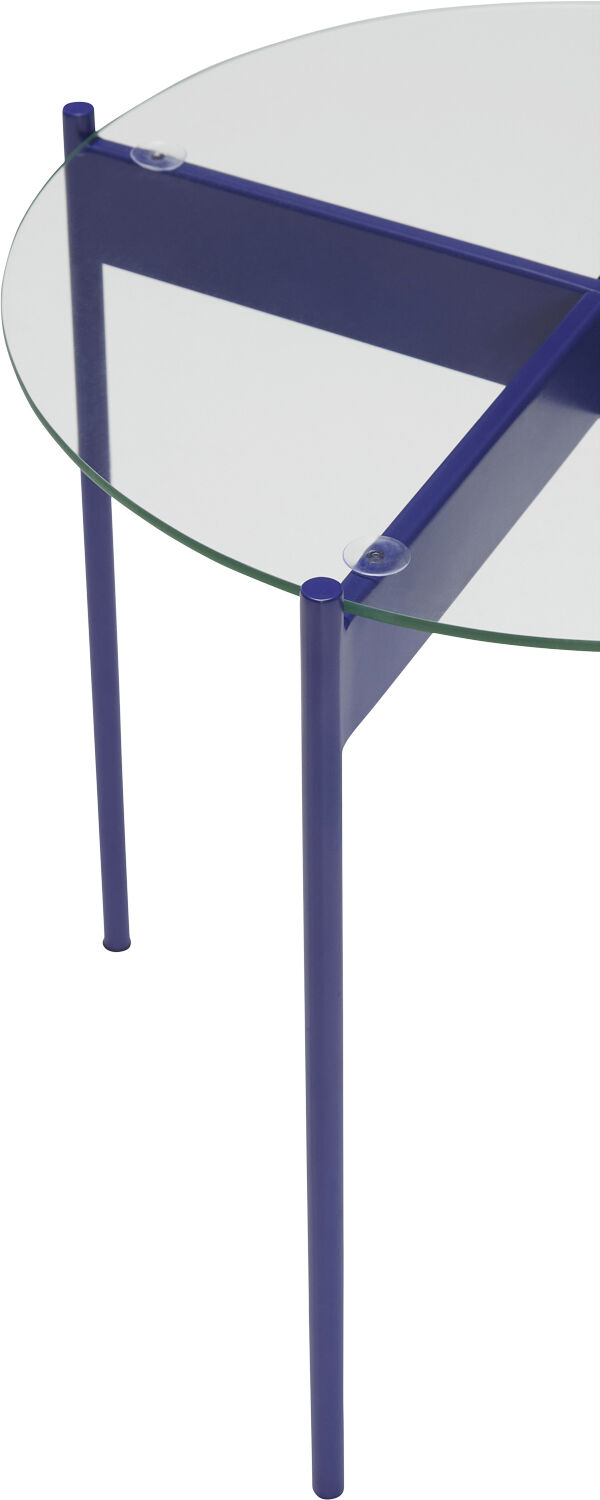 Beam Side Table Blue