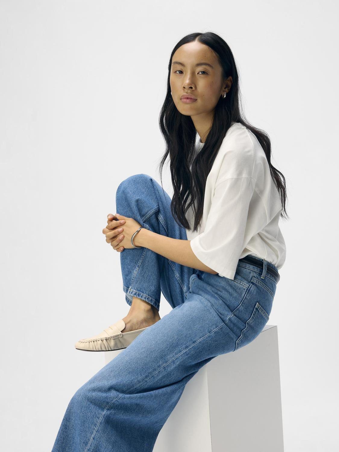 OBJNIA BEATE HW JEANS NOOS