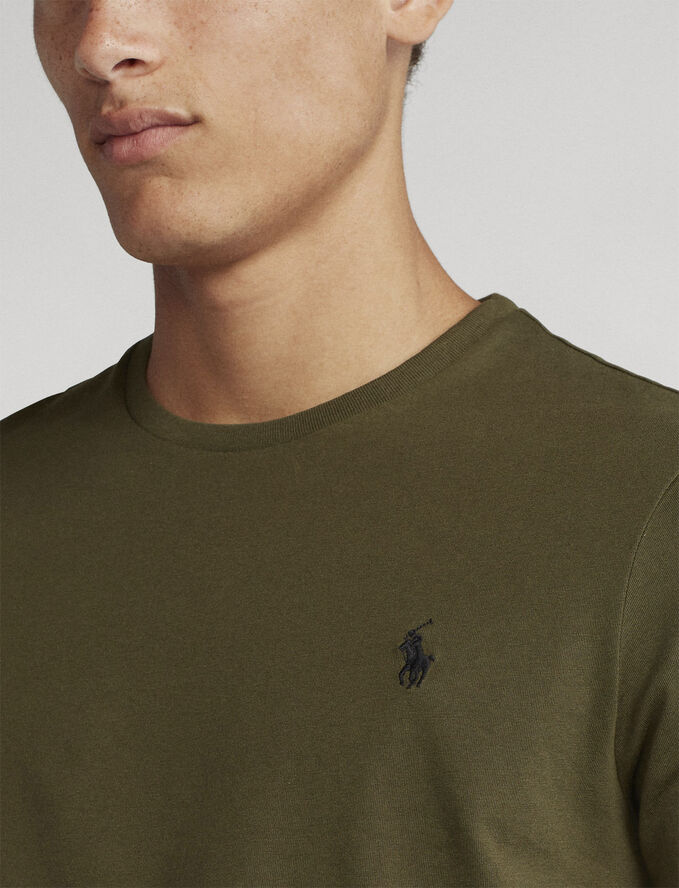 Custom Slim Fit Jersey Crewneck T-Shirt