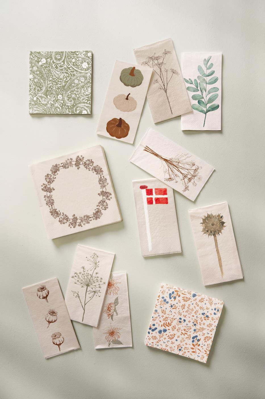 Serviet gr&oslash;n sk&aelig;rmblomst