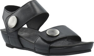 CASAVA Button Sandal Leather
