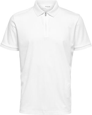 SLHFAVE ZIP SS POLO NOOS